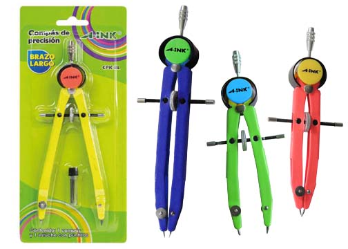 COMPAS DE PRECISION METALICO GRANDE CON MINAS